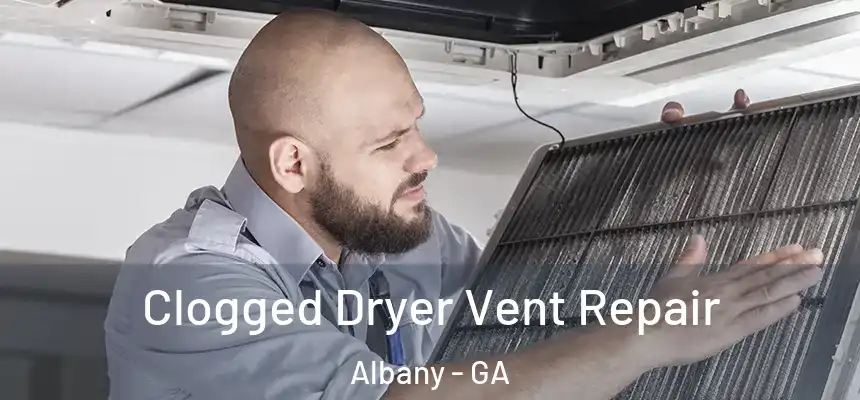 Clogged Dryer Vent Repair Albany - GA